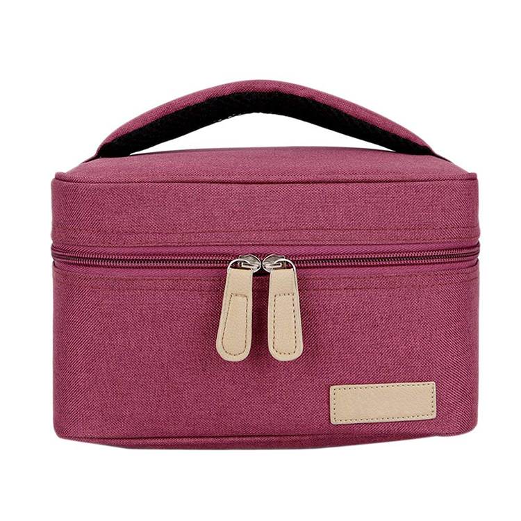 ດີຄຸນນະພາບ Mini ເຕົ້ານົມ້ໍານົມການເກັບຮັກສາເດັກນ້ອຍອາຫານ Carrier Bag Zipper ກະເປົ໋າອາຫານທ່ຽງ Thermal ສໍາລັບແມ່ຍິງ
