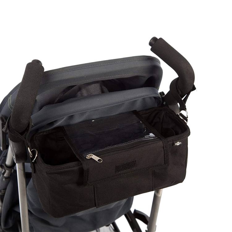 Popular outdoor waterproof double baby stroller organizer bag for mummy diaper bag
