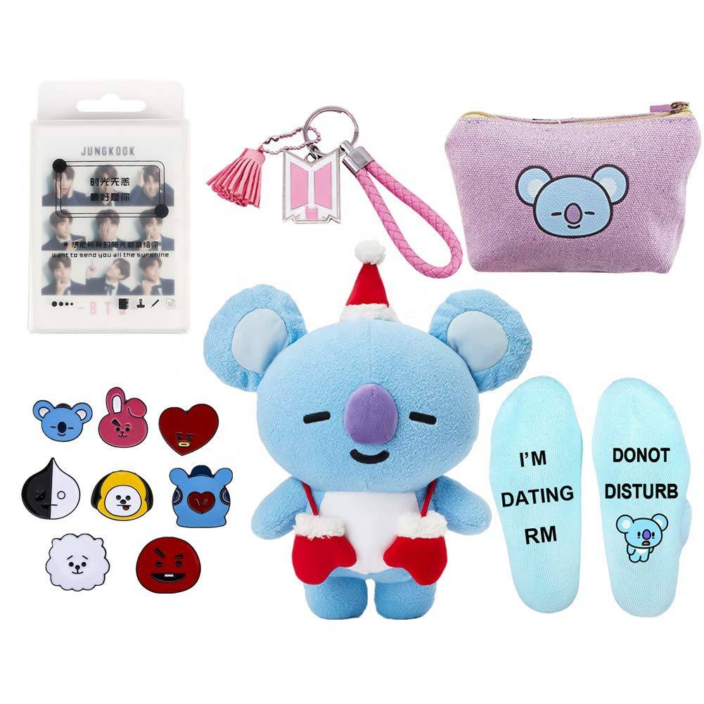 Promotive Cute Cartoon Photocard Keychain mini bag Socks Lovely Doll Children’s Birthday Novelty Party Gift Set Featured Image