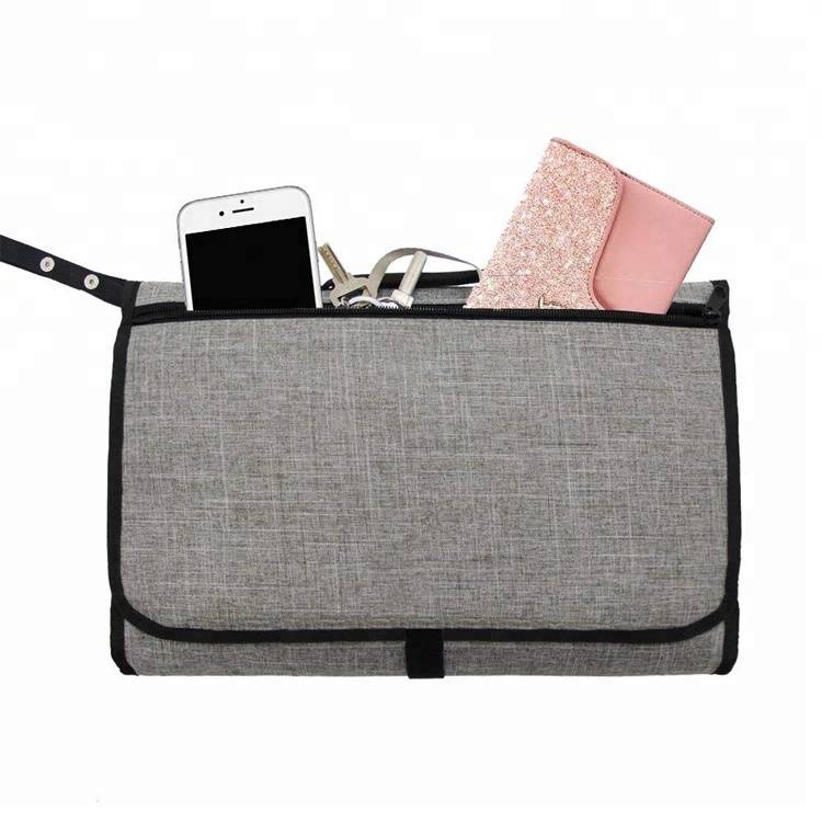 Travel Portable Changing Pad Clutch Nappy Change Station Diaper Changing Mat