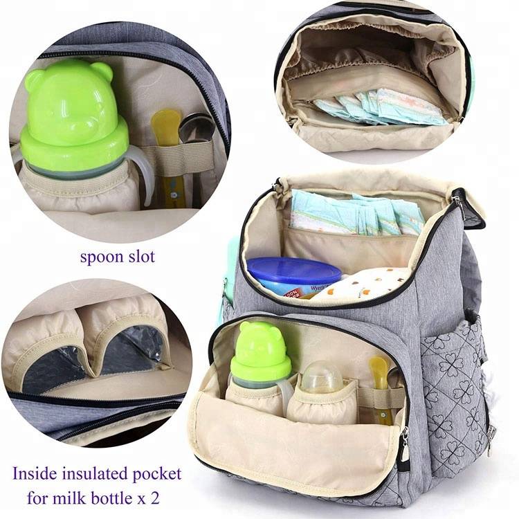 Multi-Functional Travel Diaper Mummy Maternity Bag Baby Backpack Diaper Organizer Nursing Bag