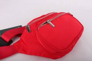 Custom Color And Logo Sport Waist Bag Nylon Fanny Pack