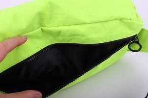 New fashion oem custom logo printed sublimation bright color waist bag
