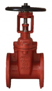 Flanged End OSY Resilient Seated Gate Valves-AWWA C515 UL FM