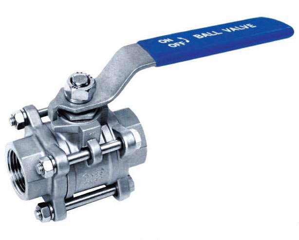 3PC Ball Valves,Full Bore,Threaded End,DIN Featured Image