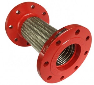 Braided Stainless Steel Flexible Connector Flanged for Vibration Absorber