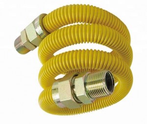 CSA 1/2″ ID Stainless Steel Gas Connector Hose