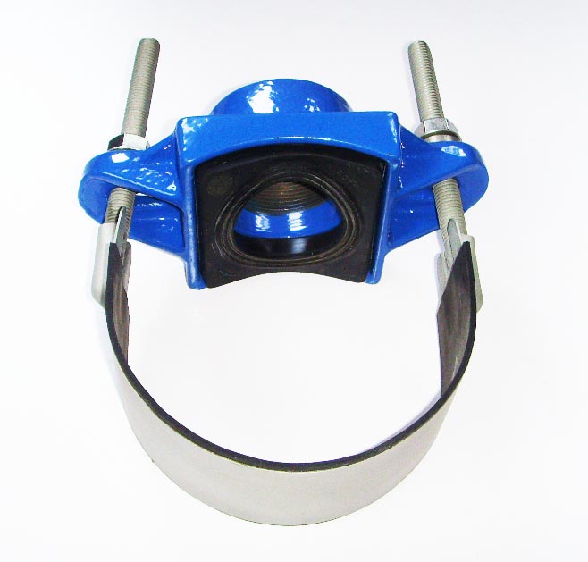 Ductile Iron with Stainless Steel Strap