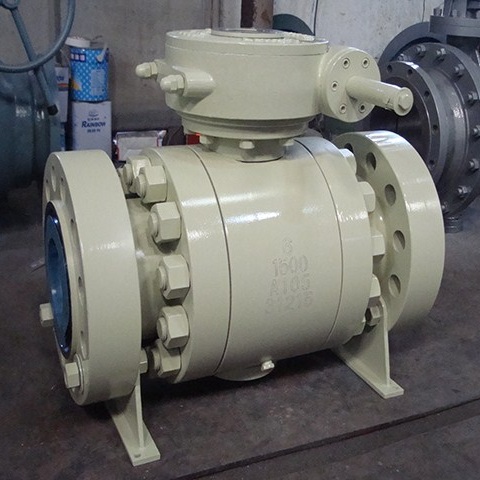 Manufacturer of Rubber Joint Flanged Connection -
 Forged Trunnion Ball Valve – Kingnor