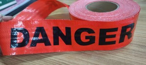 HDPE/ PP WOVEN fabric warning tape