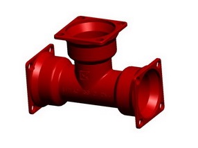 Trending Products Iso2531 Ductile Cast Iron Pipe -
 MJxMJ Tee – Kingnor