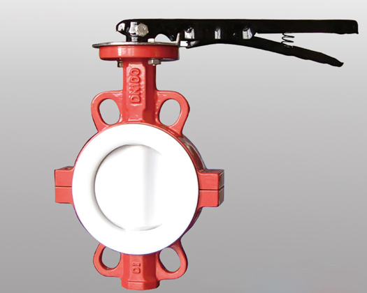 Two Piece Body Wafer Type Butterfly Valve