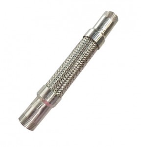 Vibration Absorbing Flexible Hose Stainless Steel Braided Joint Flexible Pipe Connector