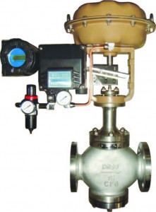 Jednosedlový/dvousedlový/objímkový regulační ventil ZMA s pneumatickou fólií