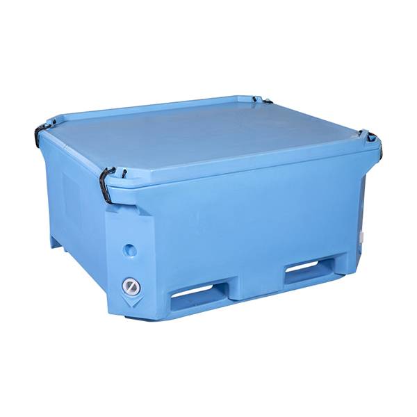 China Gold Supplier for Ice Cooler With Handle - Big discounting China 460 L, Insulated Fish Tub for Fish Storage – Wanma Rotomold