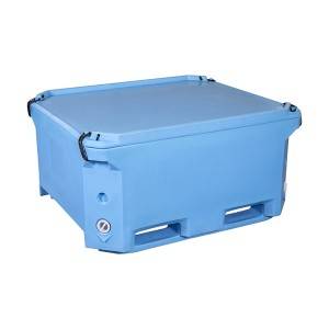 High Quality Portable Outdoor Cooler Boxes - Factory Outlets China 460L Stackable Insulated Container, Fish Tub – Wanma Rotomold
