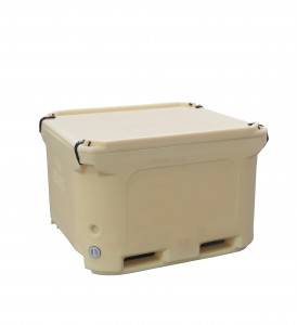 Hot Selling for Coolers Ice Box - China Gold Supplier for China FDA Approval 660L Insulated Fish Bin to Keep Fish Cold and Fresh – Wanma Rotomold