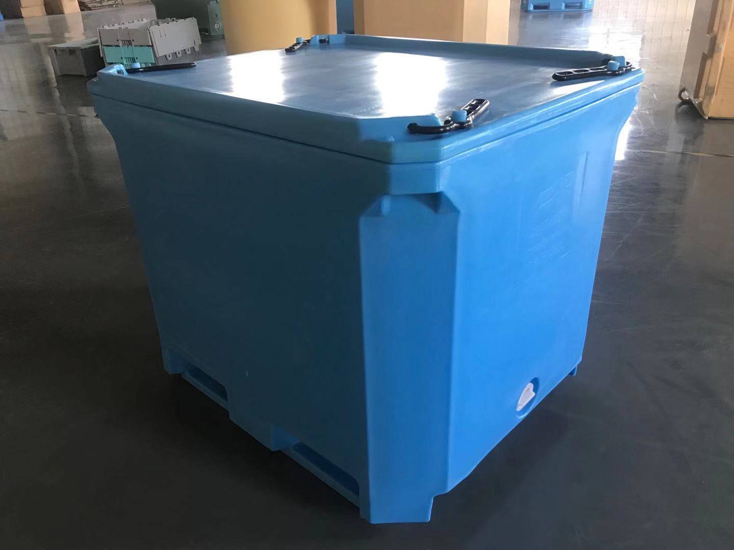 Factory wholesale Seafood Ice Container - Top Quality China 660L FDA Materials LLDPE Insulated Fishing Boxes to Keep Fish Fresh – Wanma Rotomold