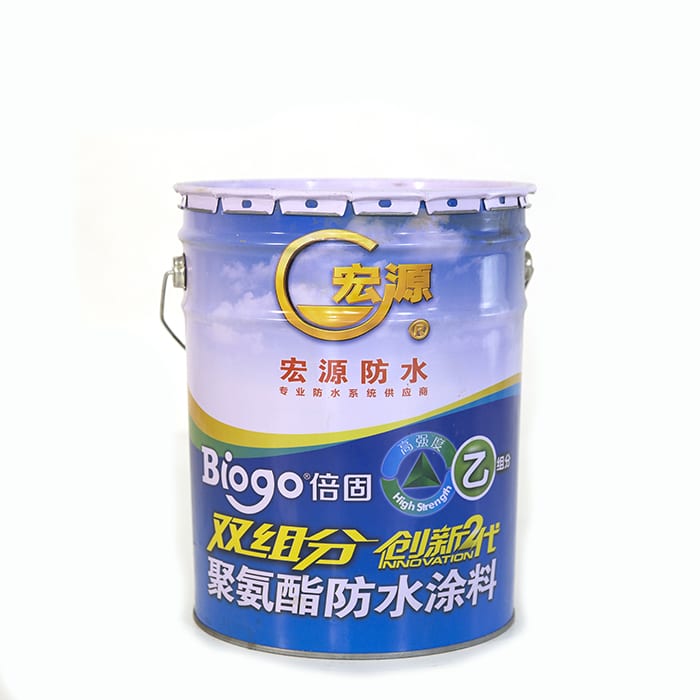 PriceList for Butyl Rubber - double component waterproof coating – Hongyuan detail pictures