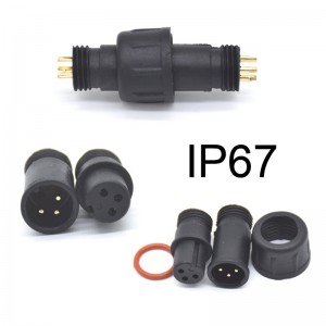 Factory M18 M12 M8 2 3 4 5 6 7 8 9 Pin Wholesale Waterproof Ip67 Ip68 Power Cable Plug Cable Connector