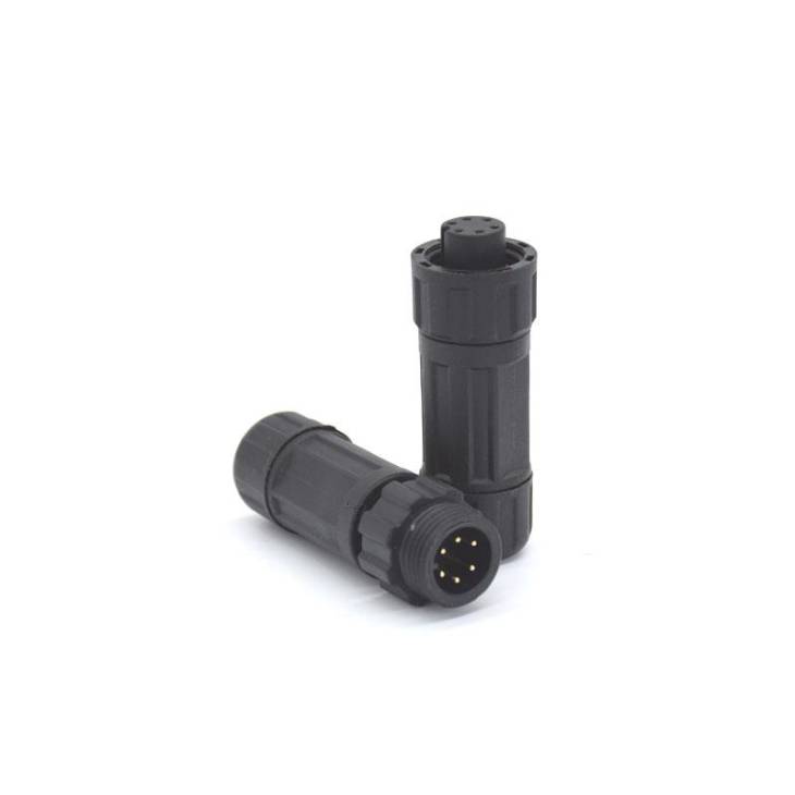 2 Pins Male And Female T-shaped Waterproof Connector