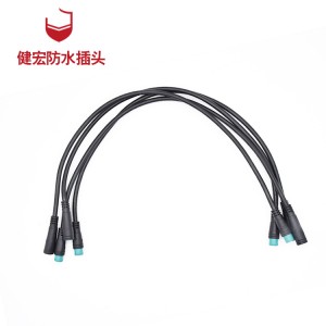 High Quality M6 Cable 3Pin 4Pin Male To Female Connector Quick Interpolation IP67 Waterproof Plugs M6 Sensor Cable