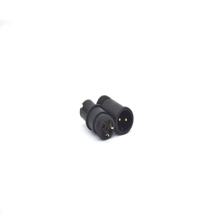 M12 Male Female CableBulk IP68 2 Pin Connector