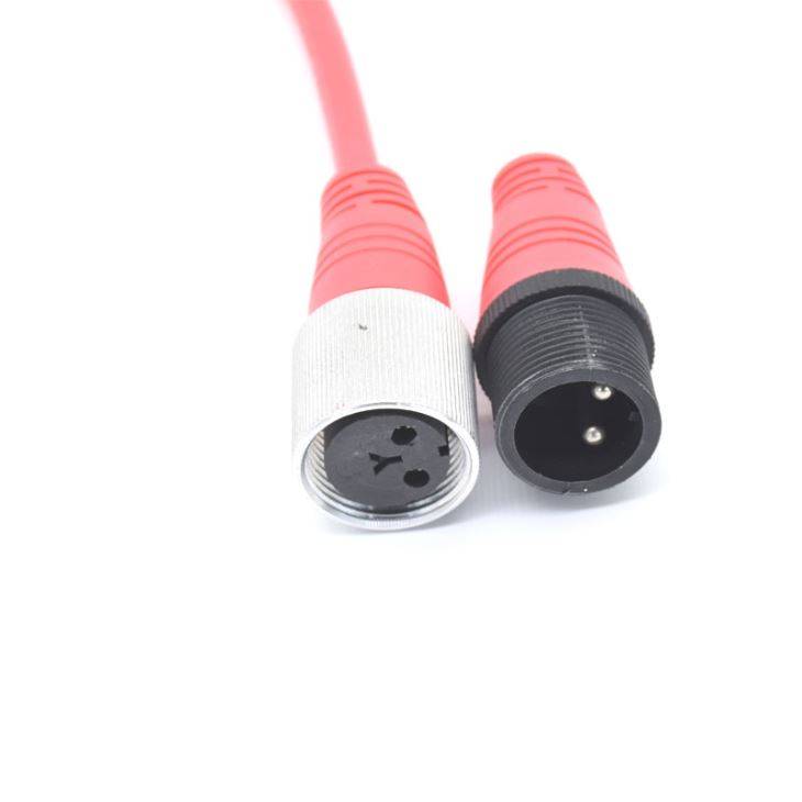 M27 Straight Terminal Plugs And Socket Waterproof Cable