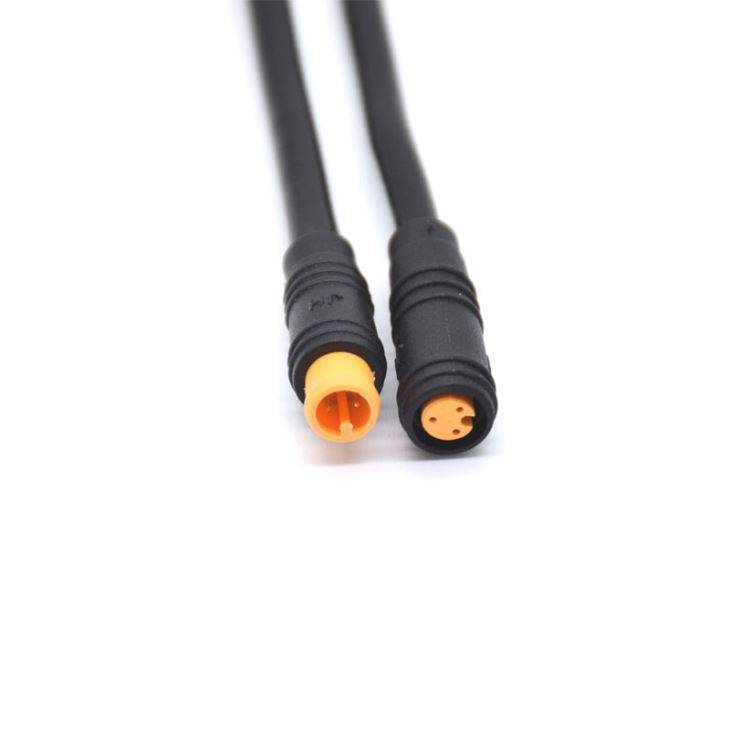 M6 IP65 Male Female 3 Pin Wirwaterproof Cable
