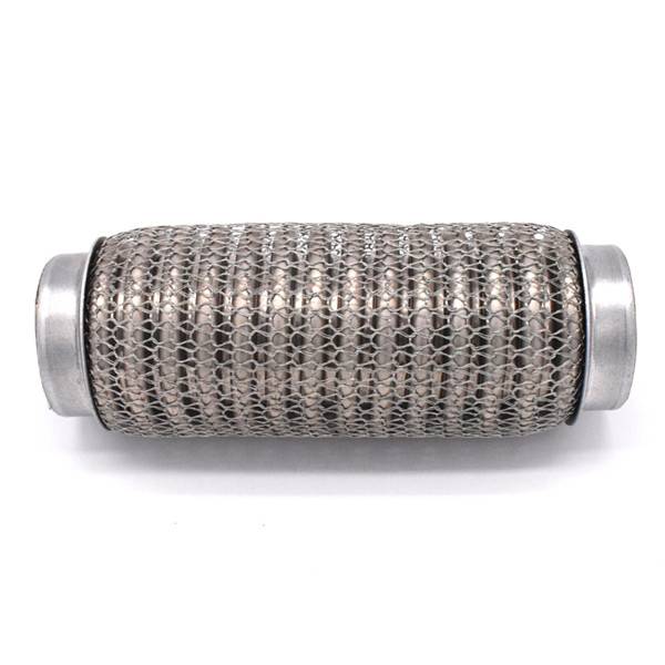 Factory supplied Band Exhaust Muffler Clamp - Outer Wire Mesh Flexible Pipe – Woodoo detail pictures