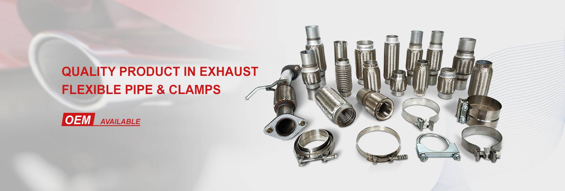 Quality Product in Exhaust  Flexible Pipe & Clamps