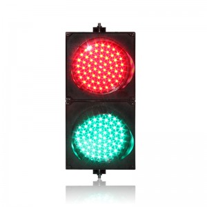 DC12V factory direct price high quality 200mm 8 inch crossing road LED traffic signal light in Portugal