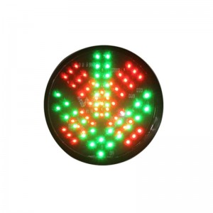 China manufacturer 200mm red cross green arrow traffic lamp