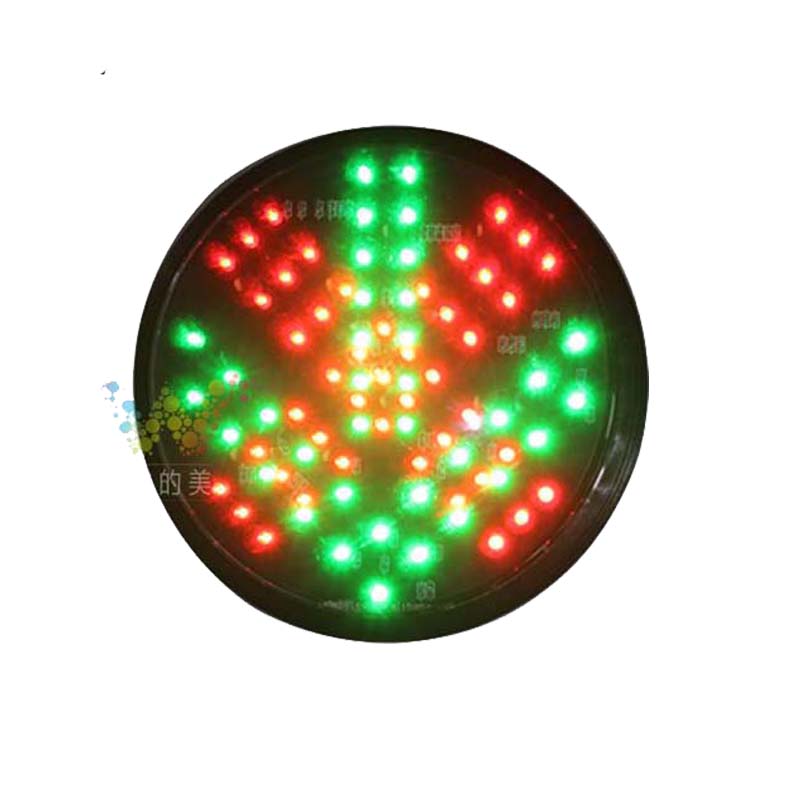DC12V bi color 200mm red cross green arrow LED traffic light signal lamp in Poland
