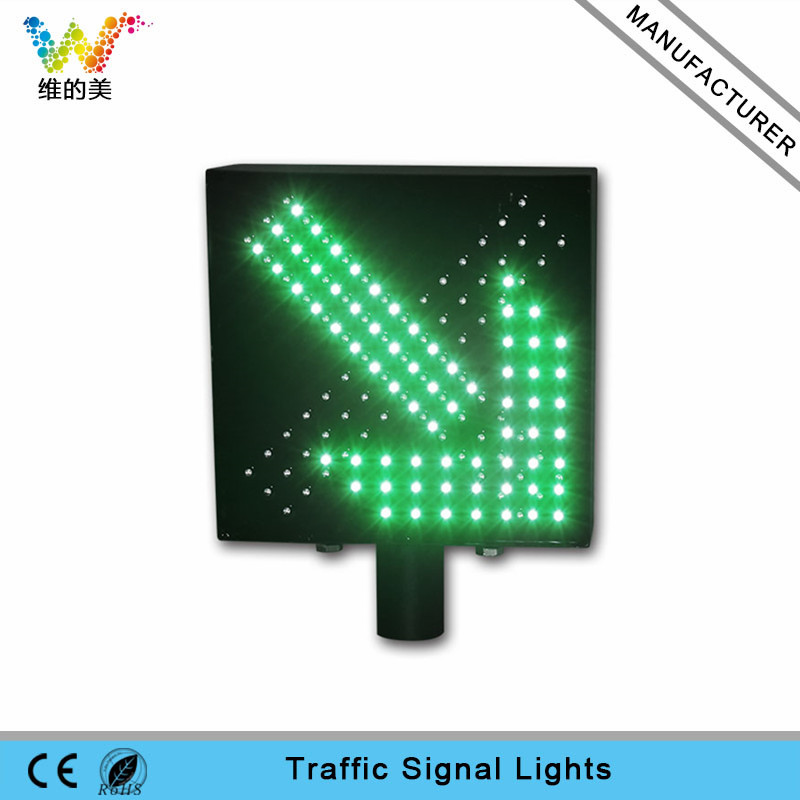 270mm red cross green arrow signal toll station traffic light