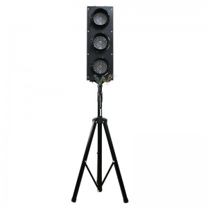 High quality customized 125mm traffic signal light with pole