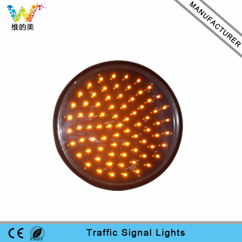 300mm 12inch yellow LED flasher DC12V DC24V  traffic light module