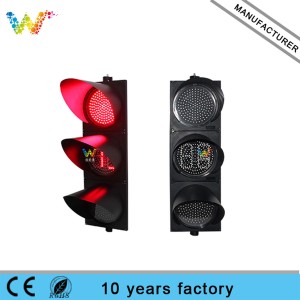 300mm double 8 countdown timer red yellow green traffic light