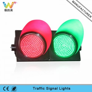 Crossing road 300mm red green LED traffic signal light