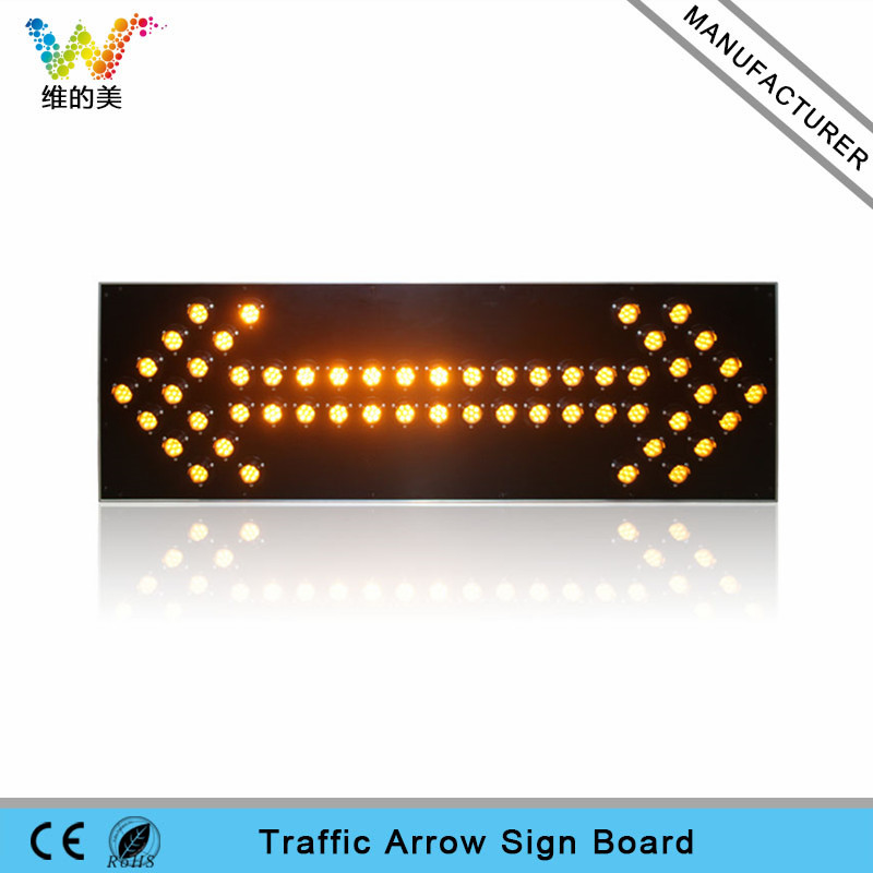 1500*600mm aluminum alloy 52mm lamps LED arrow board