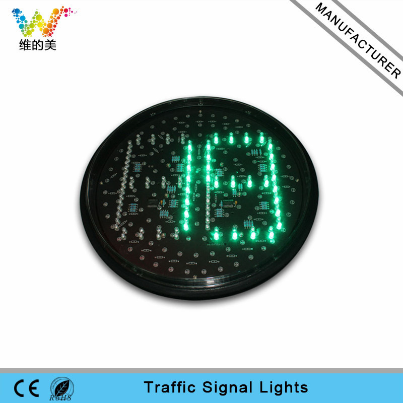 New arrival 300mm red green traffic light countdown timer lampwick