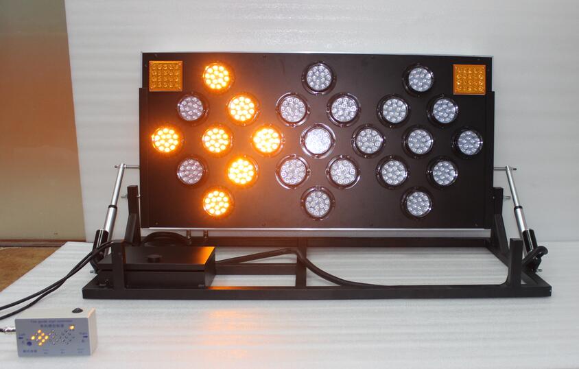 Wide way customized design folding stand LED arrow board