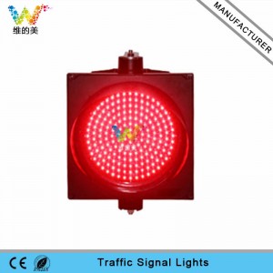 High quality 400mm red traffic light module high brightness traffic light replacement