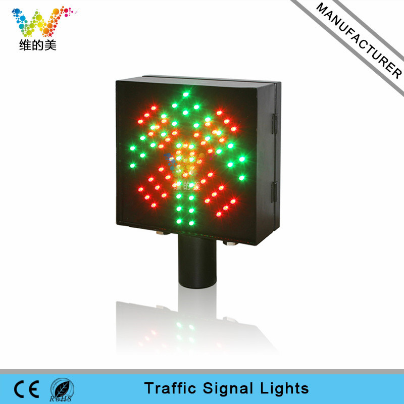 Factory 200mm LED Toll station  red cross green arrow traffic light
