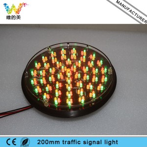 Cheap Traffic 200mm Lamp Three Color LED Flasher