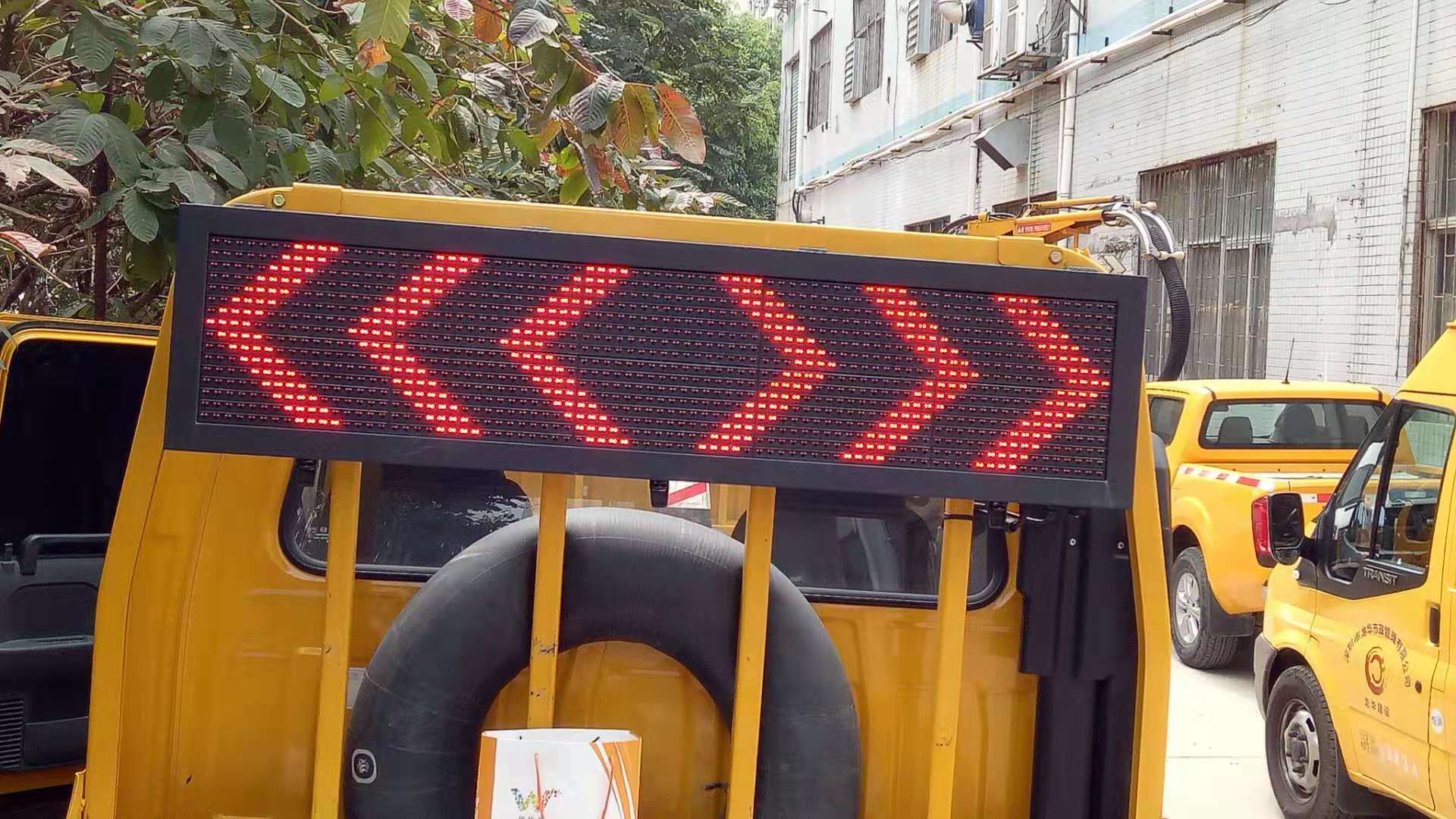 Construction vehicle LED  display screen