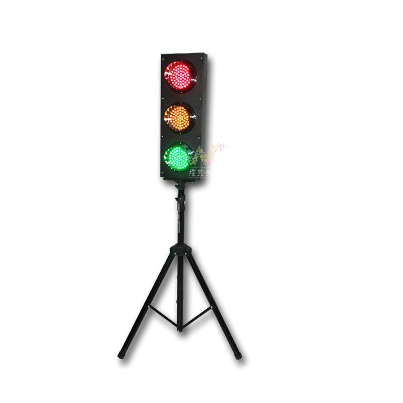 125mm portable single-sided red yellow green three lights with tripod remote control
