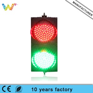 Wholesale price 200mm red green PC housing traffic light signal
