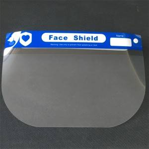 Disposable protective face shield NEW TYPE 1