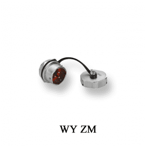 Round flange panel receptacle:WY ZM IP67